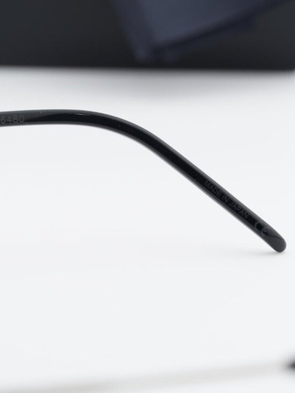 Saint Laurent SL436 OPT 001 Round Eyeglasses – Black/Silver 49mm - Picture 10 of 12